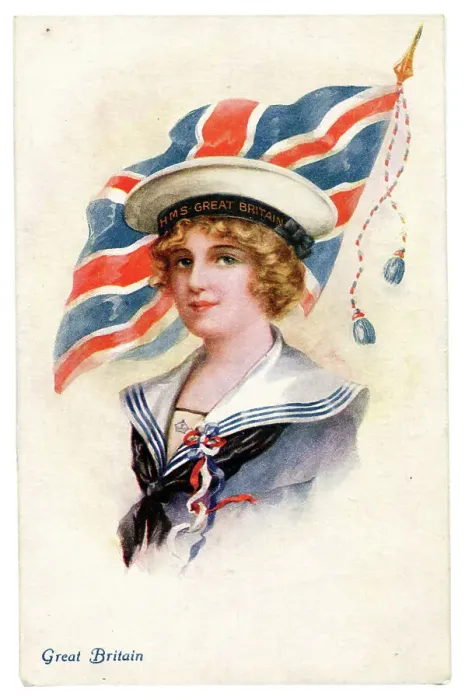 Framed Print : British naval propaganda Framed Print : British naval propaganda