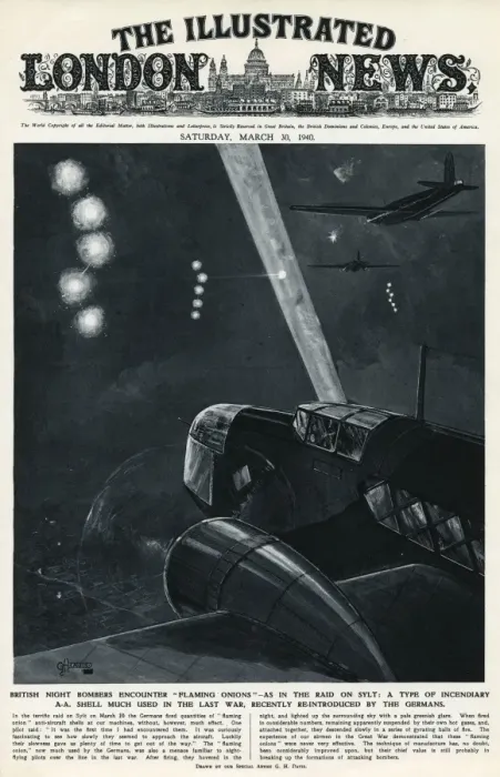 Framed Print : British night bombers by G. H. Davis Framed Print : British night bombers by G. H. Davis