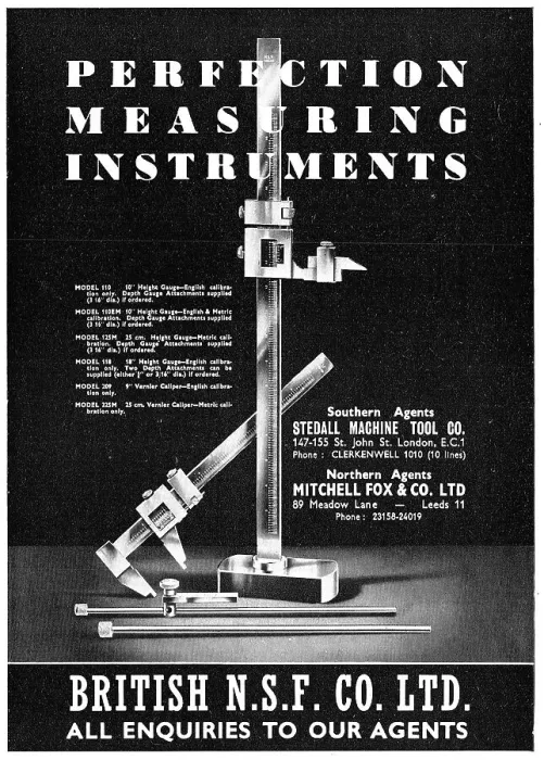Framed Print : British N.S.F. Precision Measuring Instruments Framed Print : British N.S.F. Precision Measuring Instruments