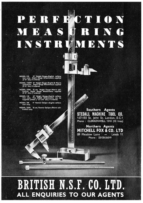 Framed Print : British N.S.F. Precision Measuring Instruments Framed Print : British N.S.F. Precision Measuring Instruments