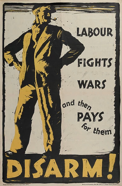 British Peace Poster, WW1