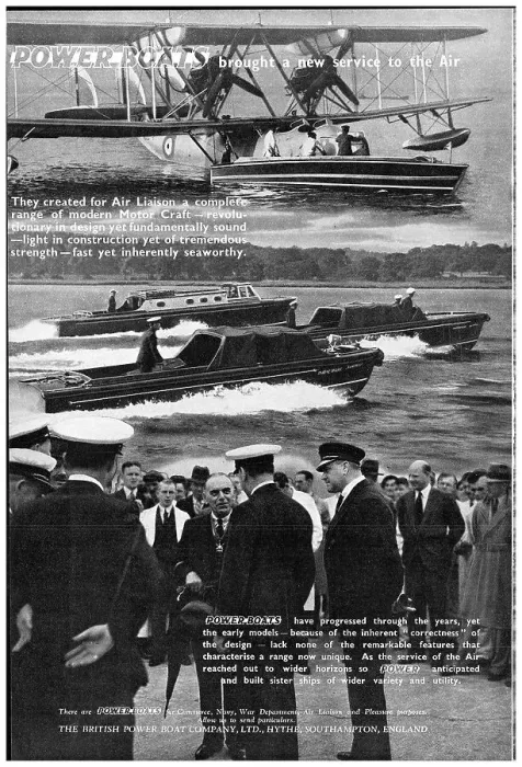Framed Print : British Power Boat Company Air Liaison Launches 1938 Framed Print : British Power Boat Company Air Liaison Launches 1938
