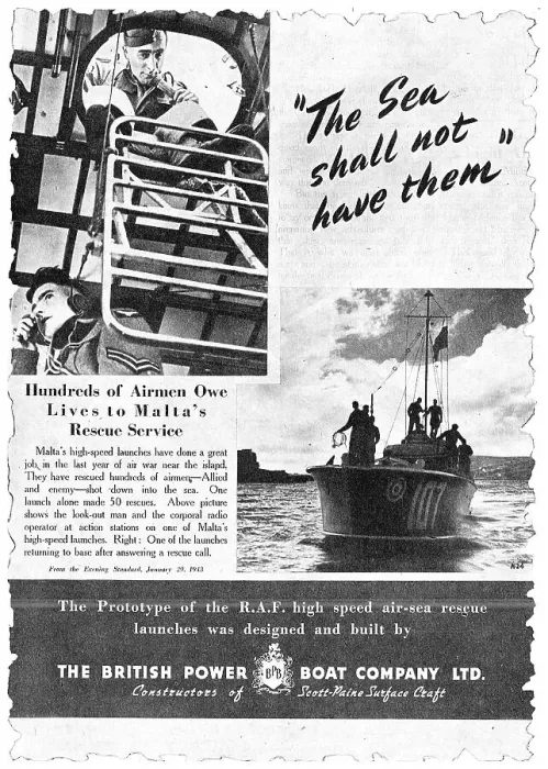 Framed Print : British Power Boat Company Air-Sea Rescue Launches Framed Print : British Power Boat Company Air-Sea Rescue Launches