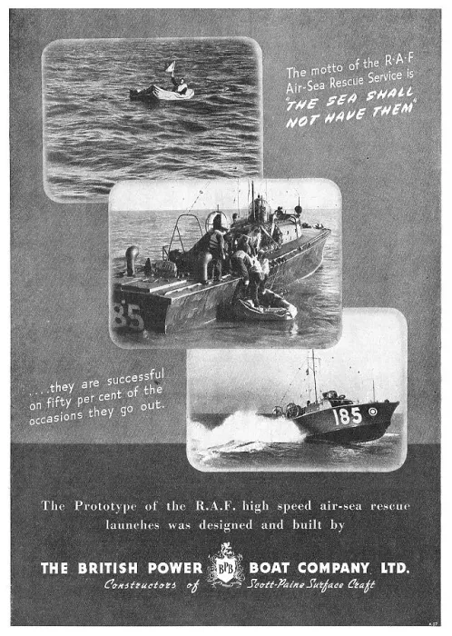 Framed Print : British Power Boat Company Air-Sea Rescue Launches Framed Print : British Power Boat Company Air-Sea Rescue Launches