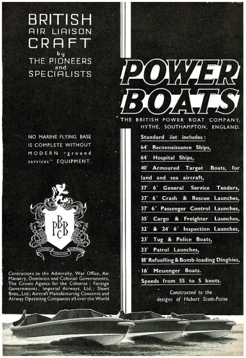Framed Print : British Power Boat Company General Service Launches Framed Print : British Power Boat Company General Service Launches