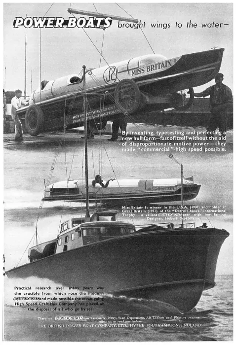 Framed Print : British Power Boat Company Miss Britain Framed Print : British Power Boat Company Miss Britain