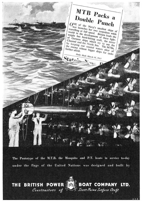 Framed Print : British Power Boat Company - Motor Torpedo Boats Framed Print : British Power Boat Company - Motor Torpedo Boats