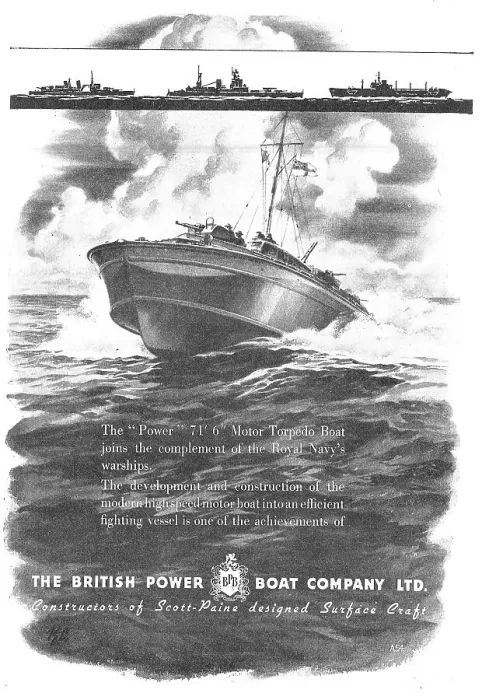 Framed Print : British Power Boat Company - PT Boat - MTB - ASR Framed Print : British Power Boat Company - PT Boat - MTB - ASR