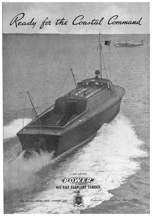 Framed Print : British Power Boat Company - Seaplane Tender Framed Print : British Power Boat Company - Seaplane Tender