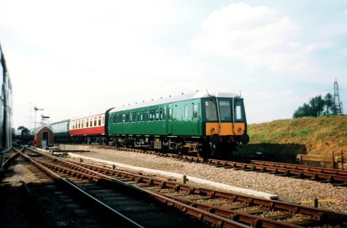 Framed Print : British Rail Class 121 DMU W55033 Framed Print : British Rail Class 121 DMU W55033