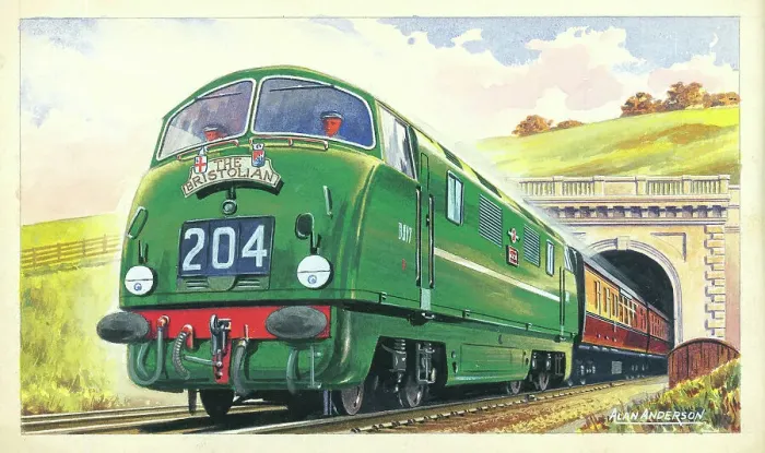 Framed Print : British Railways - The Bristolian Framed Print : British Railways - The Bristolian