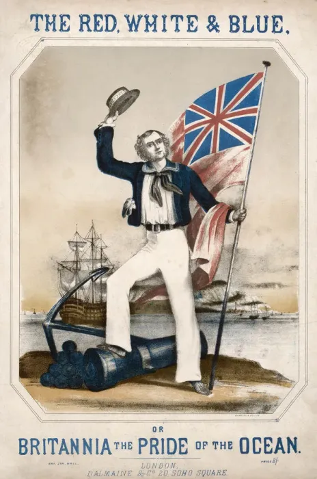 Framed Print : British Sailor - circa 1855 Framed Print : British Sailor - circa 1855