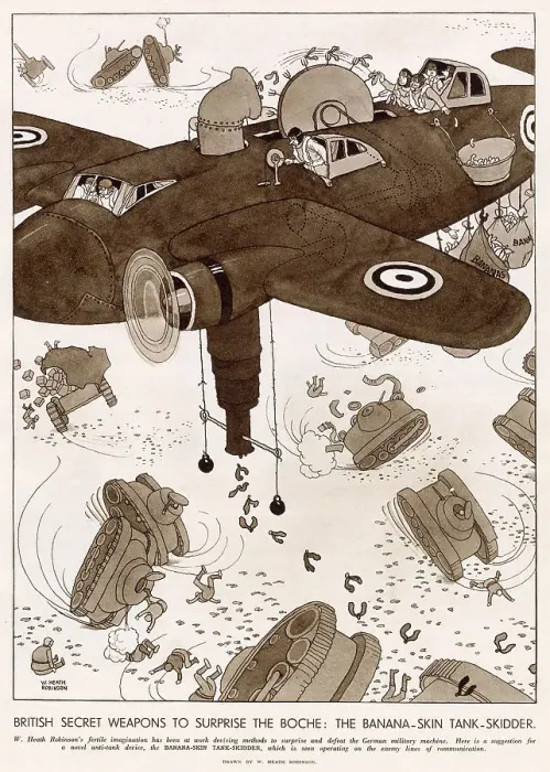 Framed Print : British Secret Weapons to Surprise the Boche
