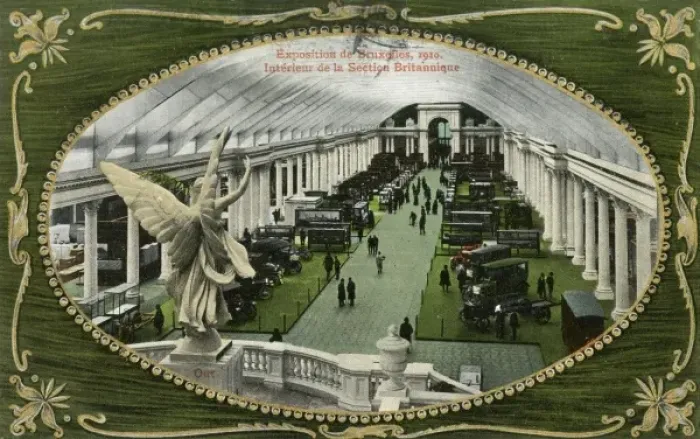 Framed Print : British section, Brussels International Exposition, Belgium Framed Print : British section, Brussels International Exposition, Belgium