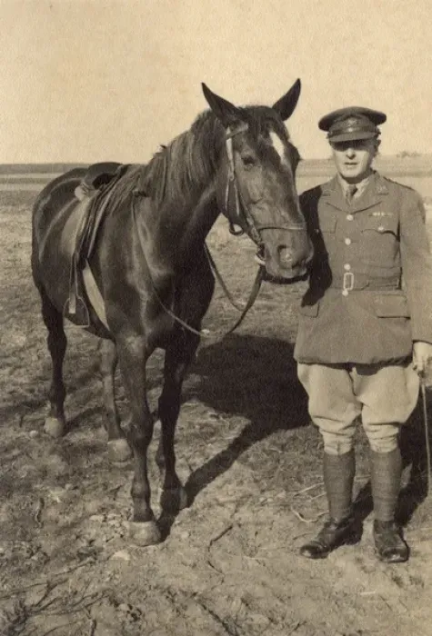 Framed Print : British soldier and horse, Braunschweig, Germany Framed Print : British soldier and horse, Braunschweig, Germany