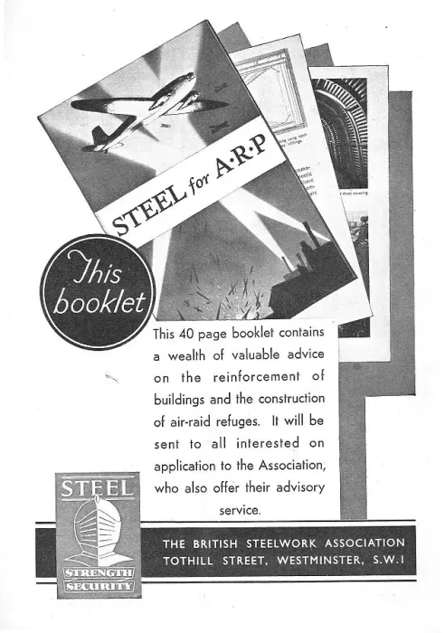 Framed Print : The British Steelwork Association : Air Raid Shelters Framed Print : The British Steelwork Association : Air Raid Shelters