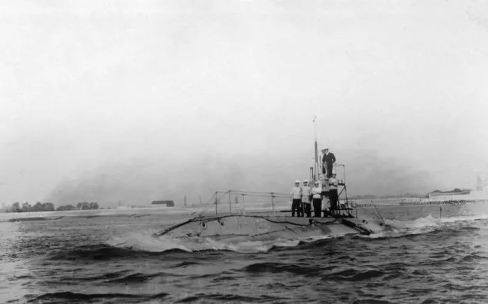 Framed Print : British Submarine B1 Framed Print : British Submarine B1