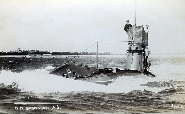 British submarine HMS A6
