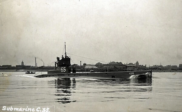 British submarine HMS C35