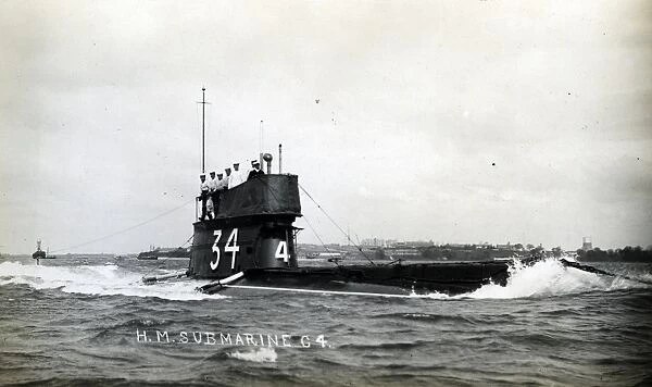 British submarine HMS C4