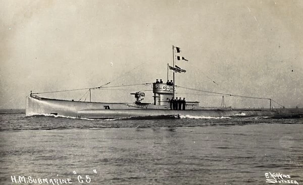 British submarine HMS G5, WW1