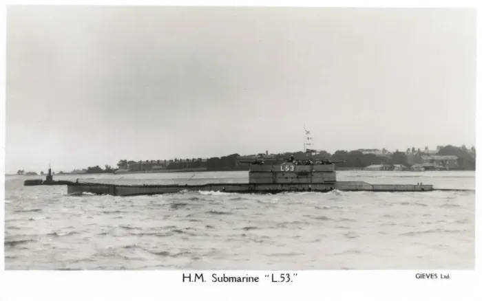 Framed Print : British submarine L53 Framed Print : British submarine L53