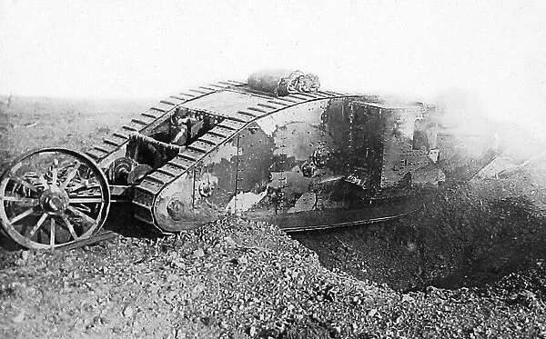 British tank in WW1