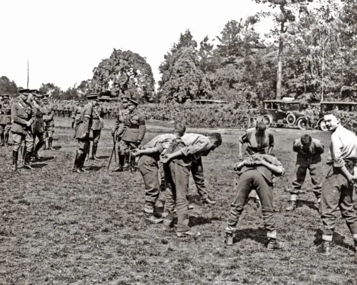 Framed Print : British troops relaxing and exercising, Western Front, WW1 Framed Print : British troops relaxing and exercising, Western Front, WW1