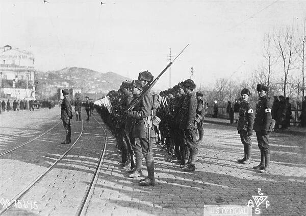 British troops in Vladivostock
