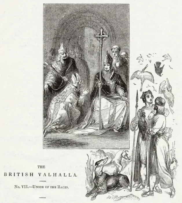 Framed Print : The British Valhalla -- Archbishop Thomas Becket Framed Print : The British Valhalla -- Archbishop Thomas Becket
