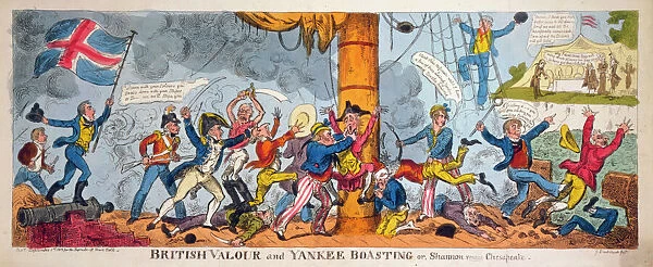 British valour and Yankee boasting or, Shannon versus Chesap
