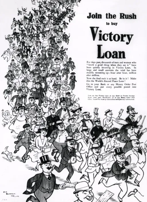 Framed Print : British Victory Loan advertisement, WW1 Framed Print : British Victory Loan advertisement, WW1