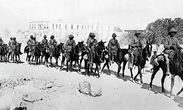 British Yeomanry in Damascus during the First World War