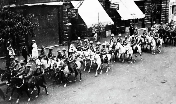 Framed Print : British Yeomanry in Egypt during the First World War Framed Print : British Yeomanry in Egypt during the First World War