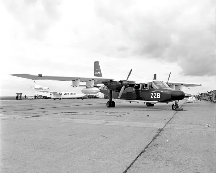 Framed Print : Britten-Norman BN-2A-21 Islander G-BCMY Framed Print : Britten-Norman BN-2A-21 Islander G-BCMY
