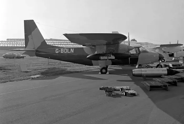 Framed Print : Britten-Norman BN-2A-21 Islander G-BDLN Framed Print : Britten-Norman BN-2A-21 Islander G-BDLN