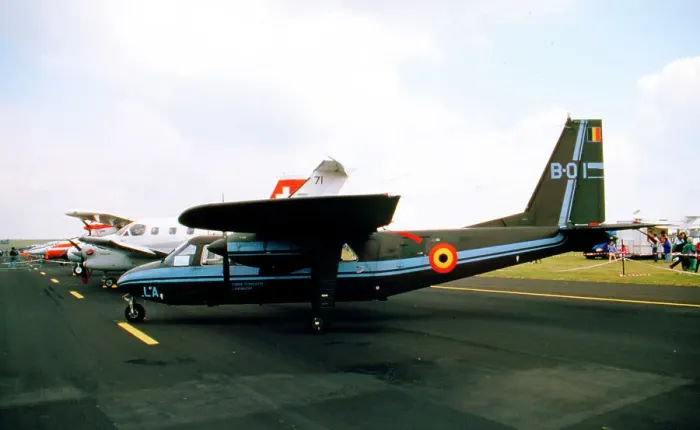 Framed Print : Britten-Norman BN-2A islander B-01 - OT-ALA Framed Print : Britten-Norman BN-2A islander B-01 - OT-ALA