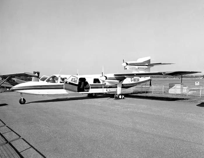 Framed Print : Britten-Norman BN-2A Mk. III Trislander G-BEDR Framed Print : Britten-Norman BN-2A Mk. III Trislander G-BEDR