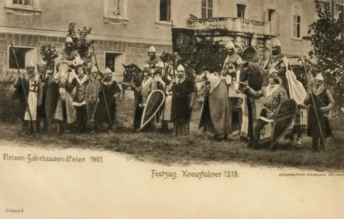 Framed Print : Brixen Thousand Year Festival, Tyrol, Austria