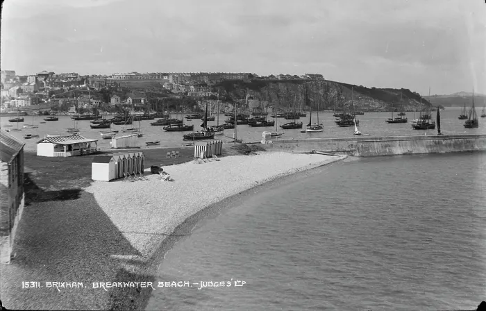 Framed Print : Brixham Breakwater Beach Framed Print : Brixham Breakwater Beach