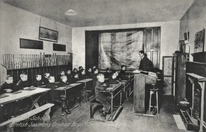 Framed Print : Brixham, British Seamens Orphan Boys Home - Junior School Framed Print : Brixham, British Seamens Orphan Boys Home - Junior School