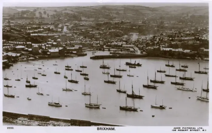 Framed Print : Brixham, Devon - Aerial View of the Harbour Framed Print : Brixham, Devon - Aerial View of the Harbour