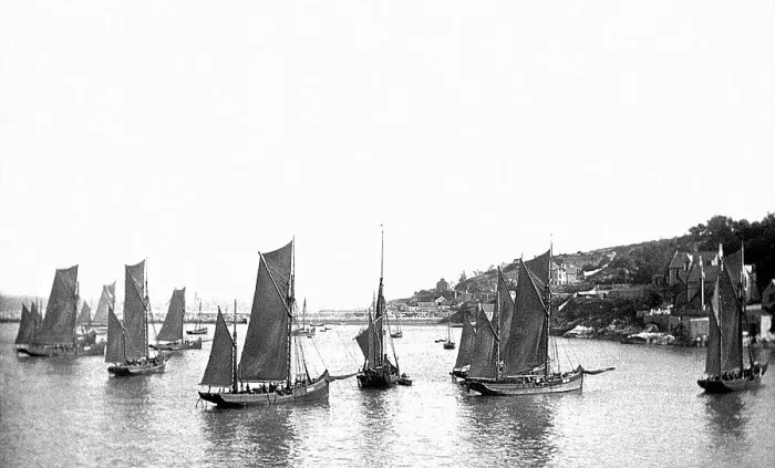 Framed Print : Brixham fishing smacks Framed Print : Brixham fishing smacks
