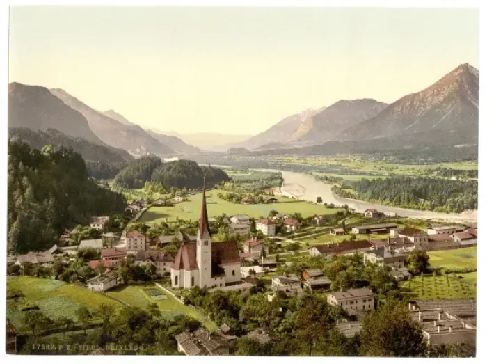 Framed Print : Brixlegg, Tyrol, Austro-Hungary Framed Print : Brixlegg, Tyrol, Austro-Hungary