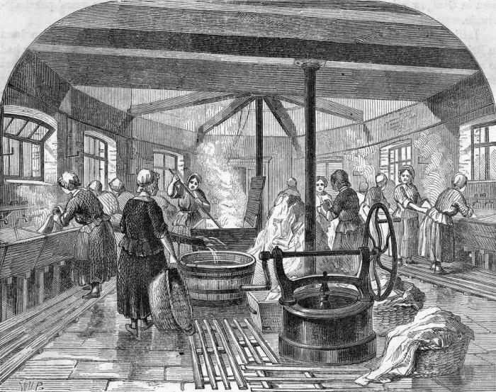 Framed Print : BRIXTON WASH-HOUSE Framed Print : BRIXTON WASH-HOUSE
