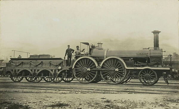 Broad Gauge Early GWR Railway Locomotive Rennie