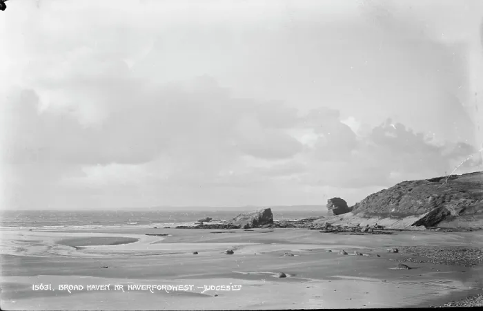 Framed Print : Broad Haven Beach