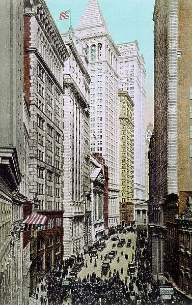 Broad Street and the Curb Brokers, New York