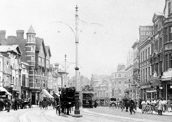 Framed Print : Broad Street, Reading Framed Print : Broad Street, Reading