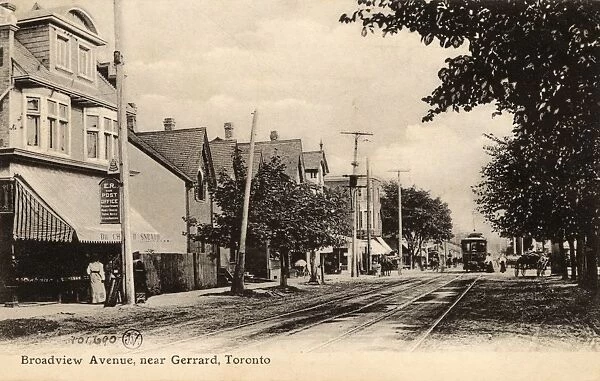 Broadview Avenue, near Gerrard, Toronto, Canada